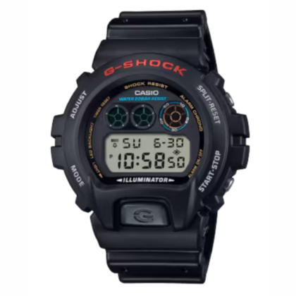 Casio G-Shock DW-6900U-1 Digital Black Resin Band Men Watch
